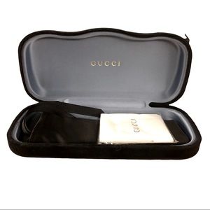 Gucci Sunglasses Case- Black
